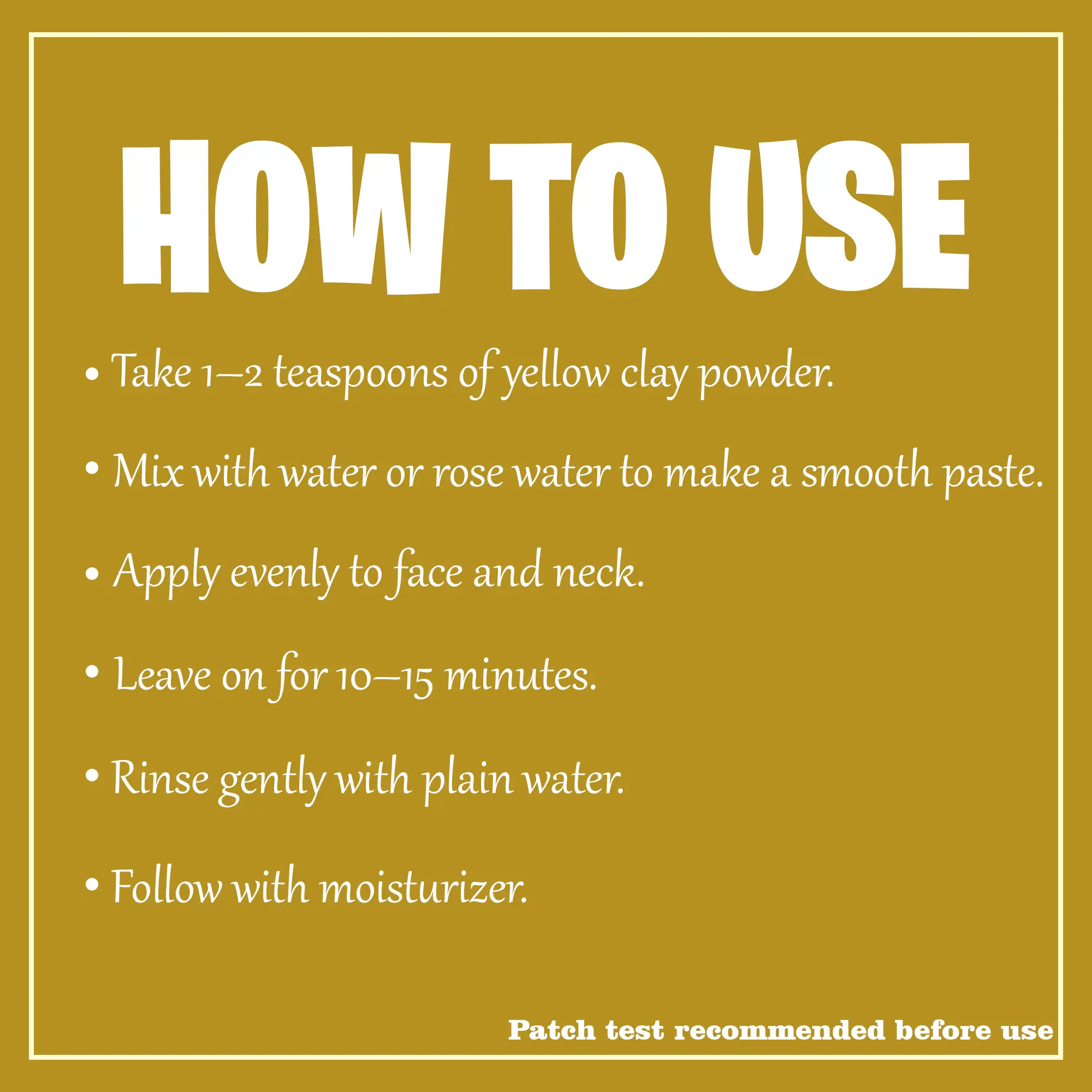 Brazilian Yellow Clay - Image 6
