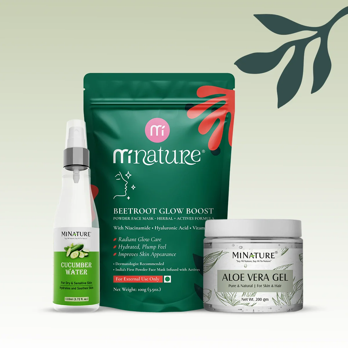 Herbal Skincare and Haircare Combos